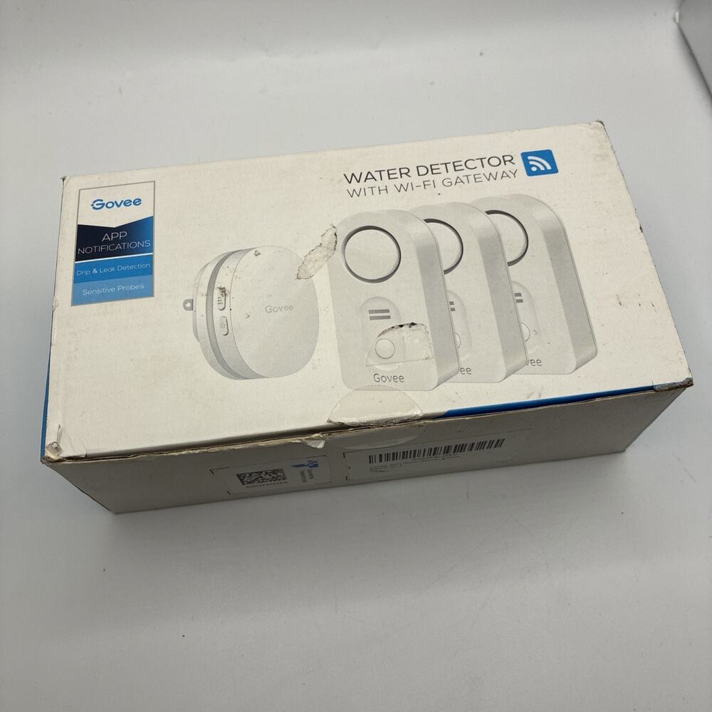 Govee Water Detector 3-pack With WiFi Gateway